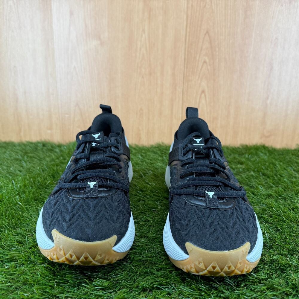 Under Armour Project Rock 6 Black White 3026535-002 Women’s 6.5 New Without Box - Picture 4 of 7